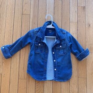 GAP Kids Denim Button Down Shirt